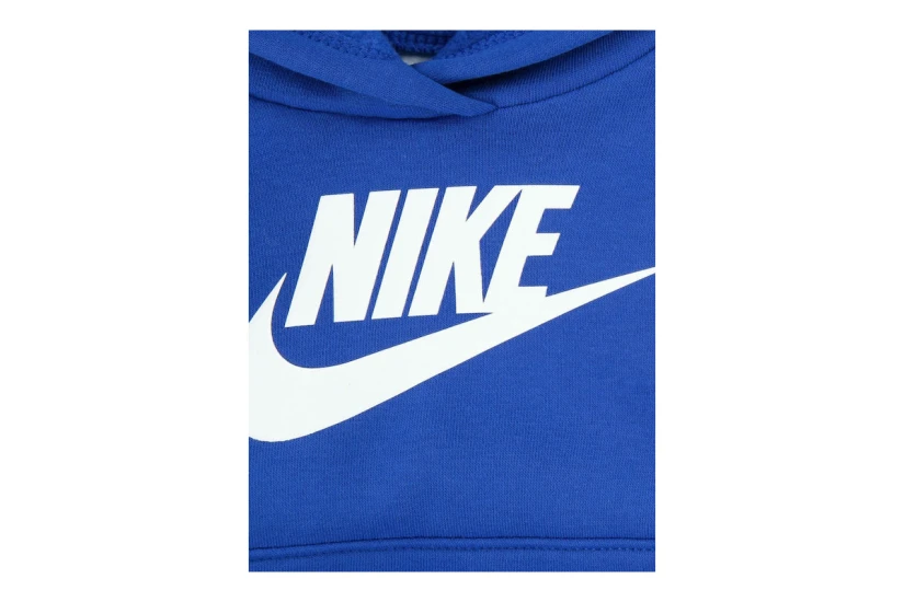 Nike Club Fleece Βρεφικό Σετ Hoodie - Παντελόνι Φόρμας Μπλε