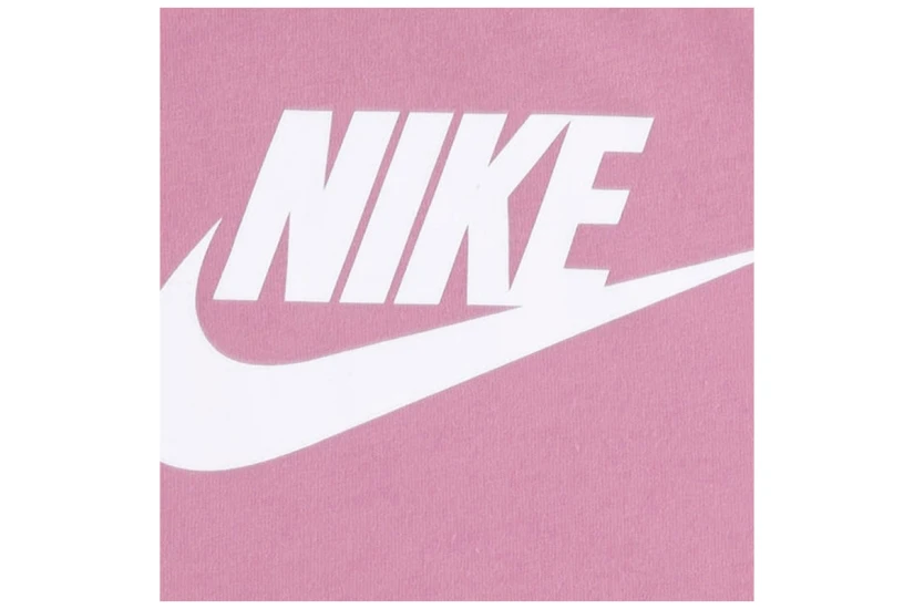 Nike Club Βρεφικό Σετ Κοντομάνικη Μπλούζα - Σορτς Ροζ