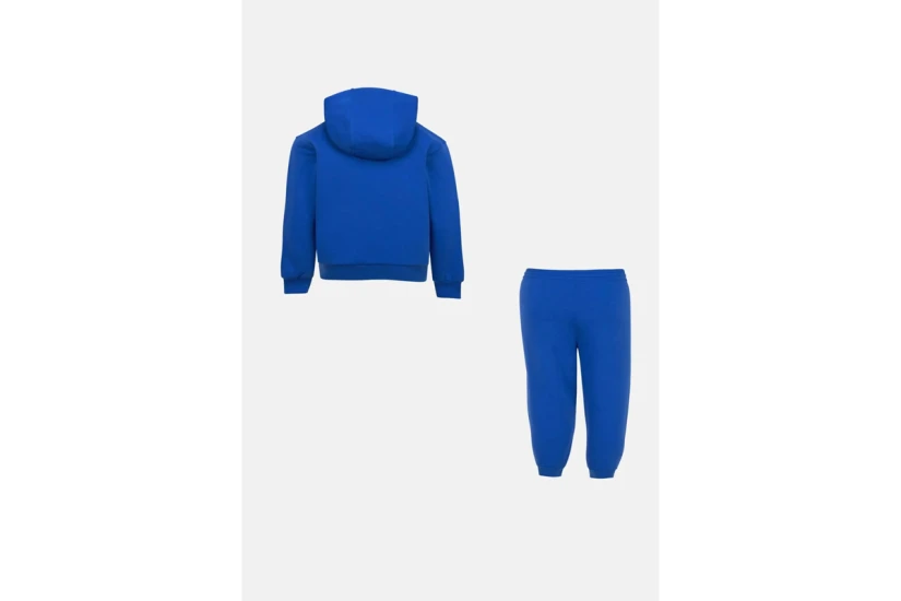 Nike Club Βρεφικό Σετ Ζακέτα με Κουκούλα - Παντελόνι Φόρμας Μπλε