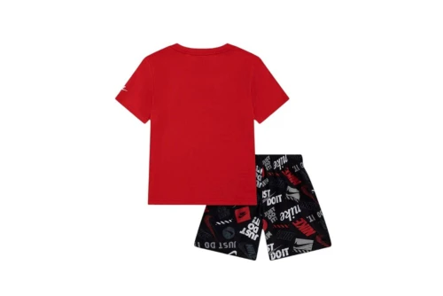 Nike Sportswear Allover Print Σετ T-Shirt Με Σορτς (66N945 023)
