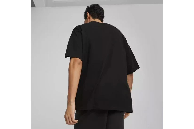 Puma Better Classics Ανδρική Κοντομάνικη Μπλούζα Μαύρη