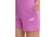 Puma Essentials Small No.1 Logo Γυναικείο Σορτς Μωβ