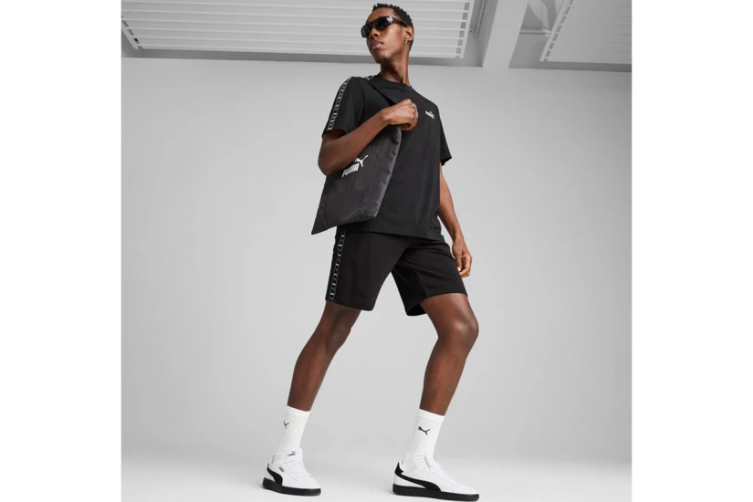 Puma Essentials Tape Ανδρικό Αθλητικό Σορτς Μαύρο