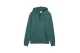 Puma Essentials 2 Color Small No.1 Logo Ανδρικό Φούτερ με Κουκούλα Πράσινο
