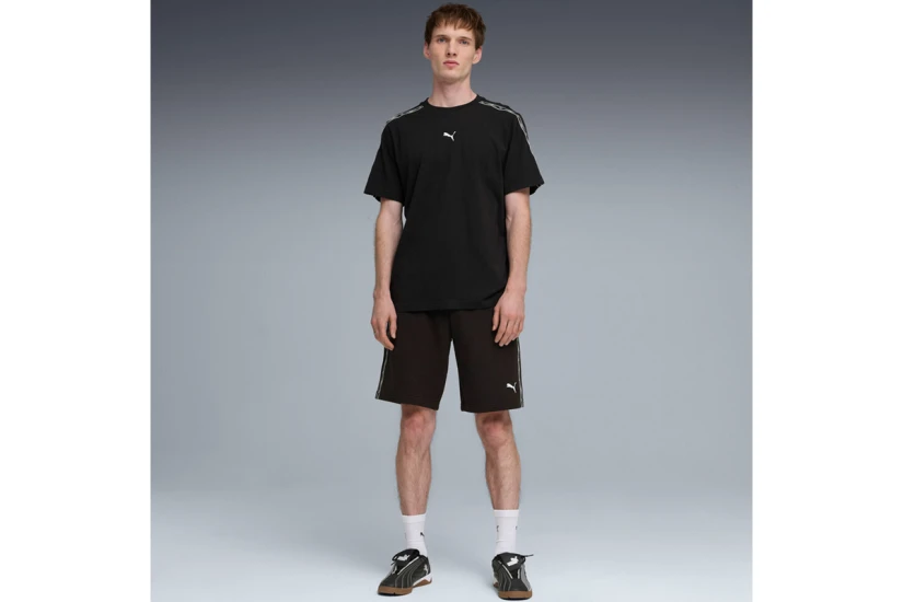 Puma Essentials Tape Ανδρική Αθλητική Βερμούδα Μαύρη