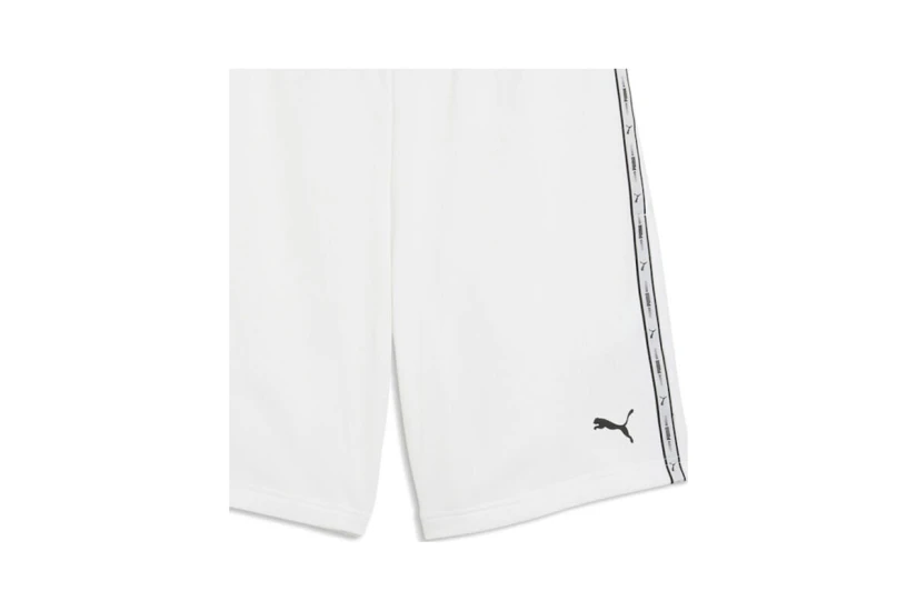 Puma Essentials Tape Ανδρική Αθλητική Βερμούδα Λευκή
