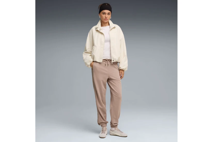 Puma Her High-Waist Γυναικείο Παντελόνι Φόρμας Σάπιο Μήλο