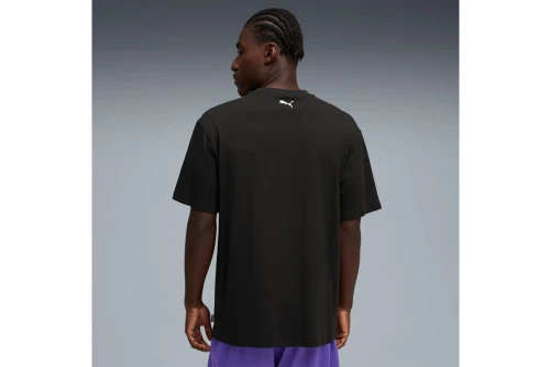 Puma Junior Varsity Vii Relaxed Basketball T-Shirt Ανδρικό (692311 01)