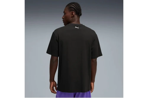 Puma Junior Varsity Vii Relaxed Basketball T-Shirt Ανδρικό (692311 01)