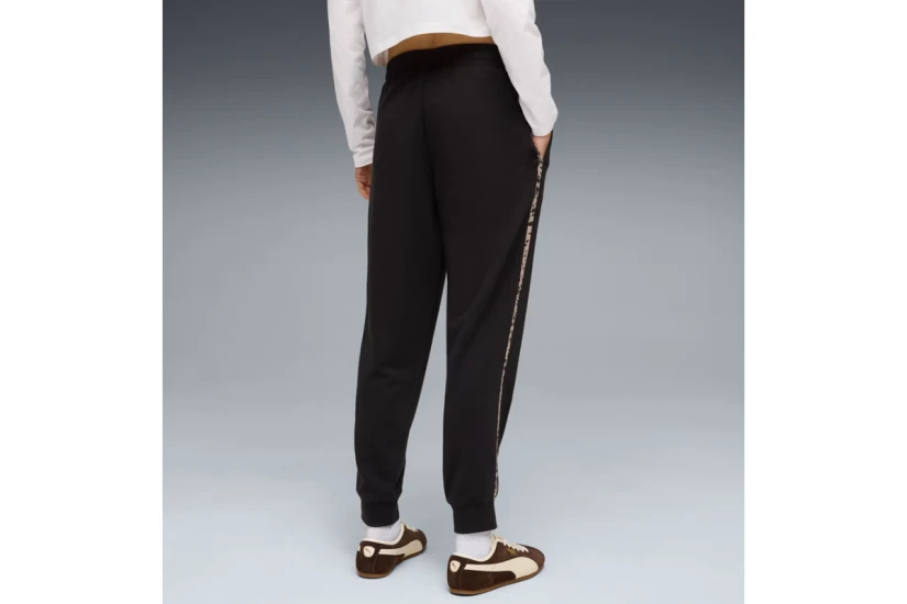Puma Essentials Graphics Animal Γυναικείο Παντελόνι Φόρμας Μαύρο