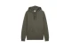 Puma Essentials No.1 Logo Fleece Ανδρικό Φούτερ με Κουκούλα Χακί