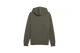 Puma Essentials No.1 Logo Fleece Ανδρικό Φούτερ με Κουκούλα Χακί