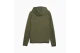 Puma Tech Slim Elevated Ανδρική Βαμβακερή Ζακέτα με Κουκούλα Χακί