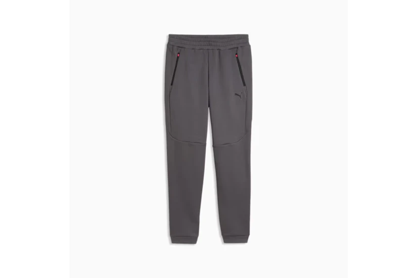 Puma Tech Elevated Ανδρικό Παντελόνι Φόρμας Γκρι Σκούρο