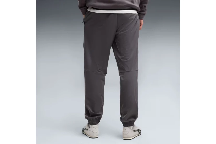 Puma Tech 4-Way Stretch Ανδρικό Παντελόνι Φόρμας Γκρι Σκούρο