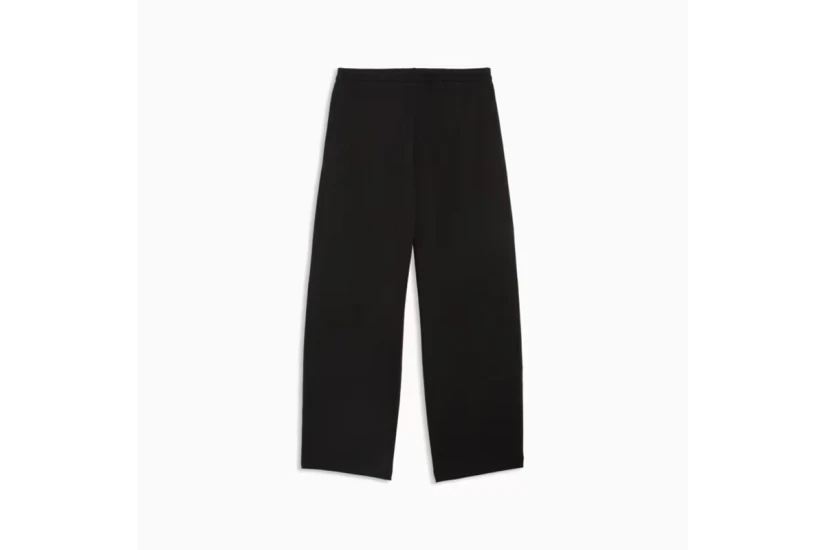 Puma Her Relaxed Barrel Leg Γυναικείο Παντελόνι Φόρμας Μαύρο