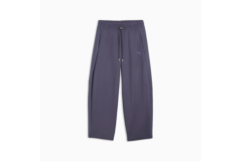 Puma Her Relaxed Barrel Leg Γυναικείο Παντελόνι Φόρμας Μωβ