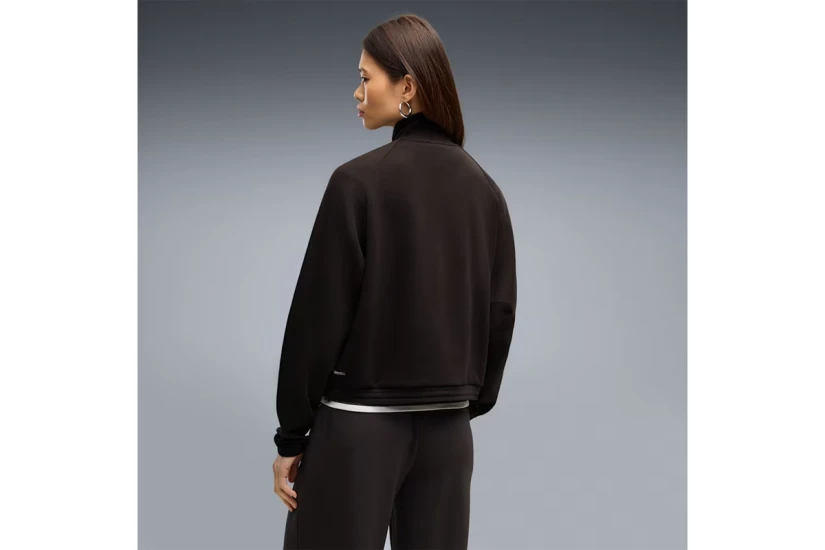 Puma Tech Sense Relaxed Γυναικεία Μακρυμάνικη Μπλούζα με Φερμουάρ Μαύρη