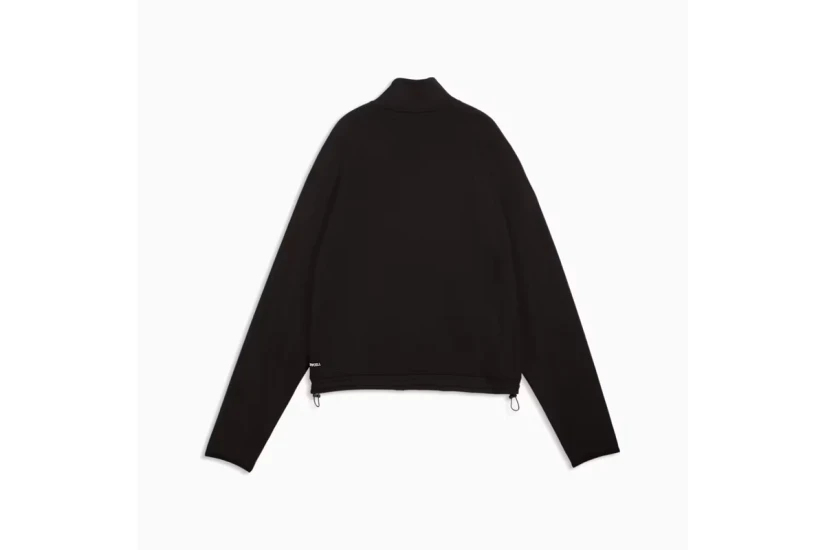 Puma Tech Sense Relaxed Γυναικεία Μακρυμάνικη Μπλούζα με Φερμουάρ Μαύρη