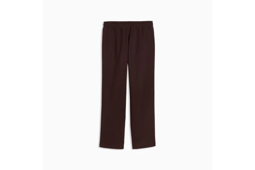 Puma Essentials Elevated Tape Relaxed Ανδρικό Παντελόνι Φόρμας Καφέ, Μαύρο, Χρυσό