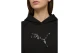 Puma Essentials Sequins Γυναικείο Φούτερ με Κουκούλα Μαύρο
