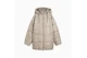 Puma Style Padded Relaxed Γυναικείο Μπουφάν Puffer με Κουκούλα Πουρό, Μπεζ