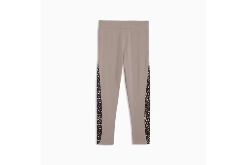 Puma Sport Animal Παιδικό Κολάν 7/8 Καφέ, Μαύρο, Εκρού