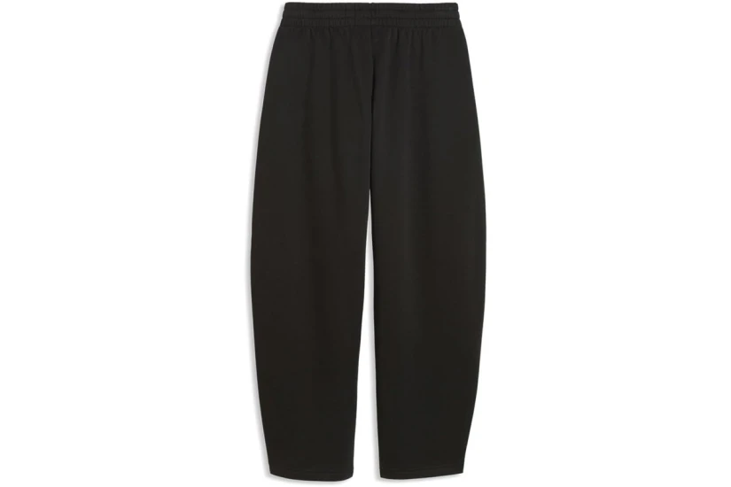 Puma Essentials Relaxed Barrel Leg Γυναικείο Παντελόνι Φόρμας Μαύρο