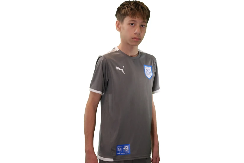 PAS Giannina F.C. Παιδική Εμφάνιση Τρίτη 2024-25 Γκρι, Λευκή