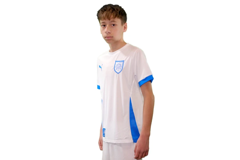 PAS Giannina F.C. Παιδική Εμφάνιση Εκτός Έδρας 2024-25 Λευκή, Μπλε Ρουά