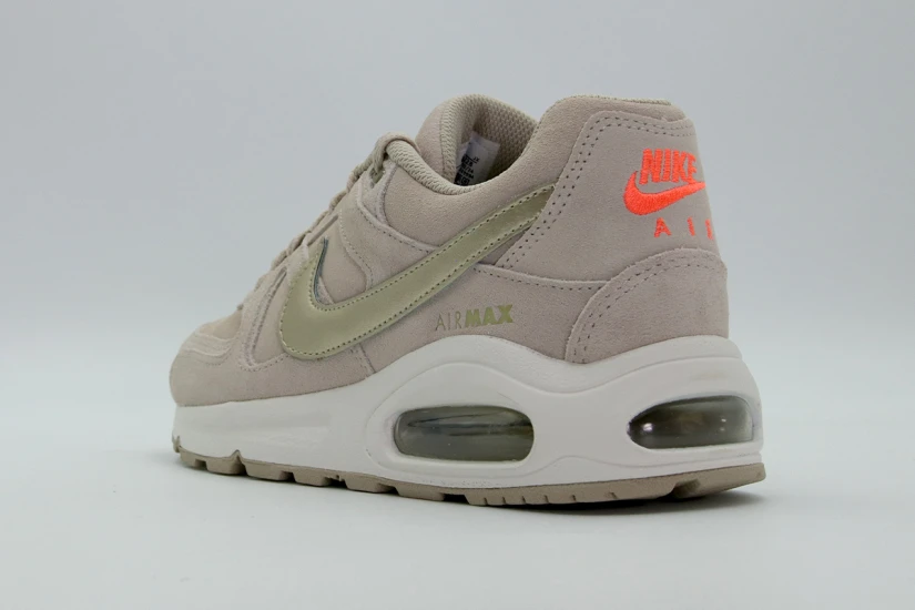 Nike Air Max Command Premium Sneakers Γκρι, Χρυσά, Λευκά