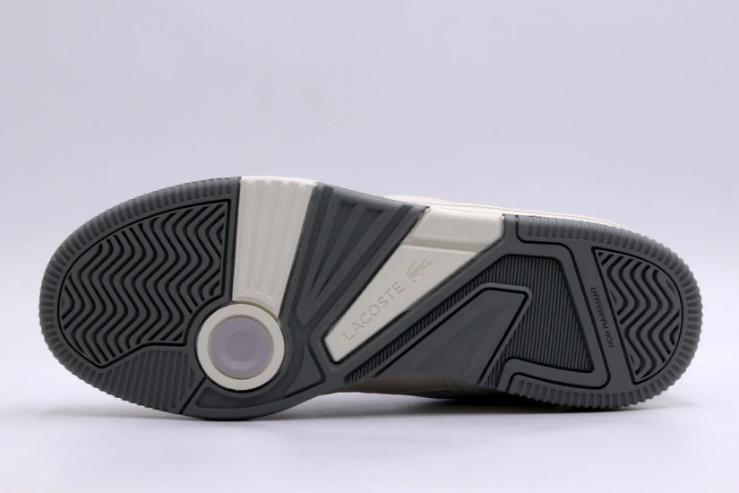Lacoste Lineshot Ανδρικά Sneakers Λευκά, Εκρού, Γκρι