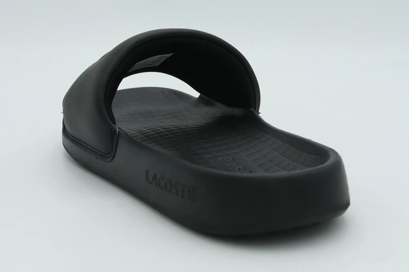 Lacoste Serve Slides 1.0 Γυναικείες Παντόφλες Μαύρες, Λευκές