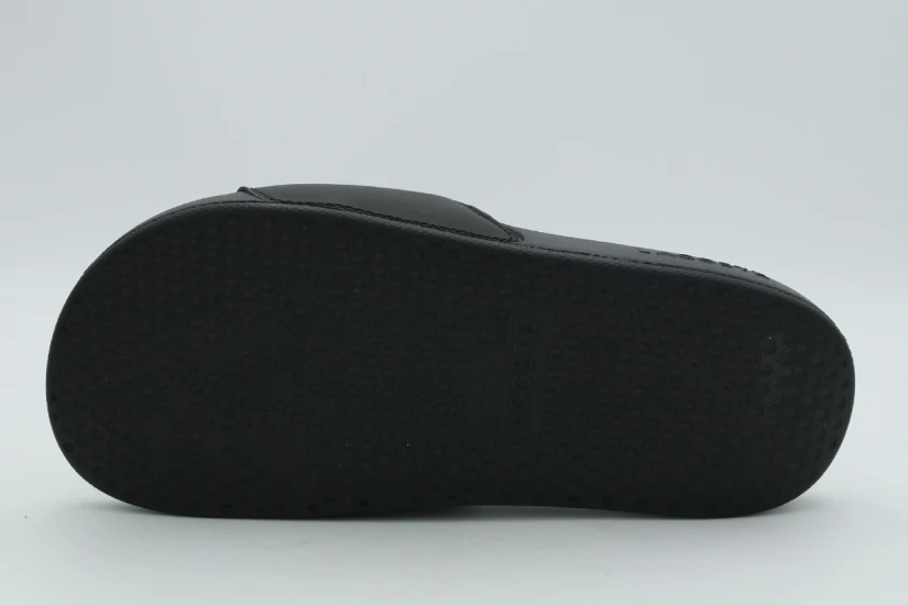 Lacoste Serve Slides 1.0 Γυναικείες Παντόφλες Μαύρες