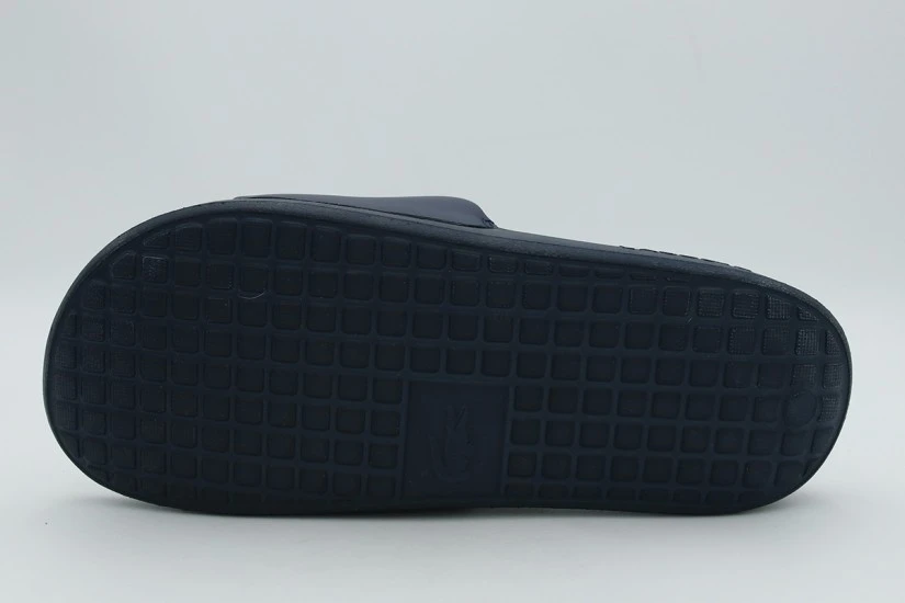 Lacoste Serve Slides 1.0 Ανδρικές Παντόφλες Μπλε Σκούρο, Λευκές