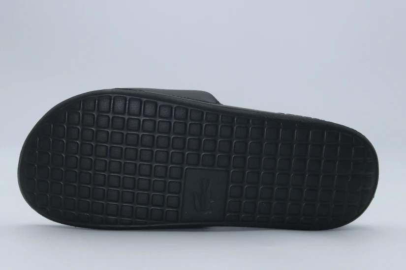 Lacoste Serve Slide 1.0 Ανδρικές Παντόφλες Μαύρες