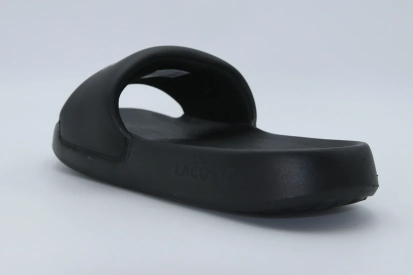 Lacoste Serve Slide 1.0 Ανδρικές Παντόφλες Μαύρες