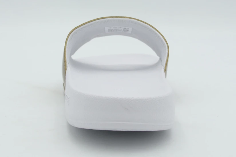Lacoste Serve Slides Γυναικείες Παντόφλες Χρυσές, Λευκές