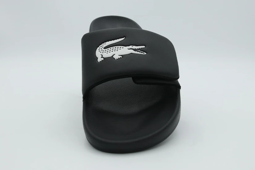 Lacoste Serve Slide 0 S Ανδρικές Παντόφλες Μαύρες