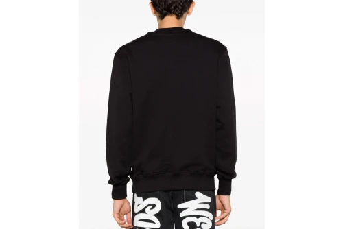 Versace R Logo Grafiti Μπλούζα Με Λαιμόκοψη Ανδρική (75GAIT15 CF01O 899)