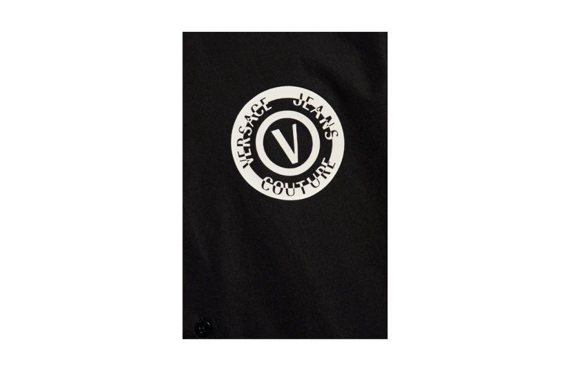 Versace R V-Emblem Season Πουκάμισο Κοντομάνικο Ανδρικό