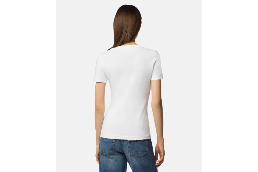 Versace S S Vembl S Thick Fo T-Shirt Γυναικείο (76HAHT02 CJ03T G03)