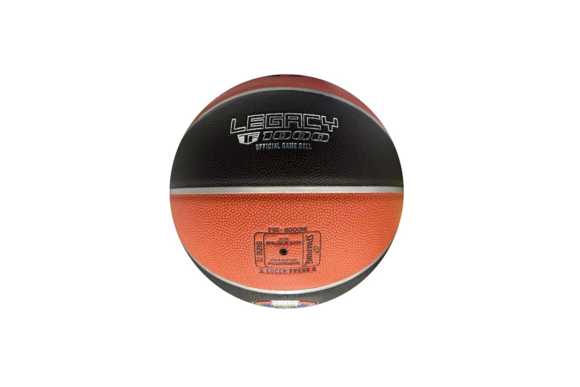 Spalding TF-1000 Legacy Euroleague Final Four Athens 2026 Μπάλα Μπάσκετ Καφέ, Μαύρη, Ασημί