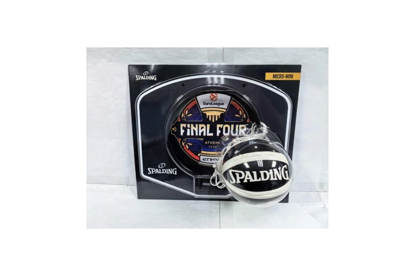 Spalding Euroleague Final Four Μπασκέτα με Micro-Mini Μπάλα