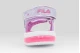 Fila Mermaid Velcro Lights Βρεφικά Σανδάλια Λιλά, Διάφορα Χρώματα