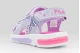 Fila Mermaid Velcro Lights Βρεφικά Σανδάλια Λιλά, Διάφορα Χρώματα