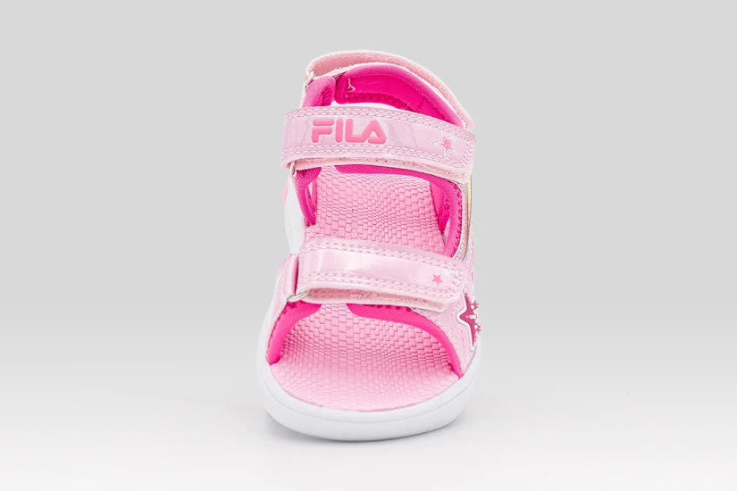 Fila Mermaid Velcro Lights Βρεφικά Σανδάλια Ροζ, Διάφορα Χρώματα