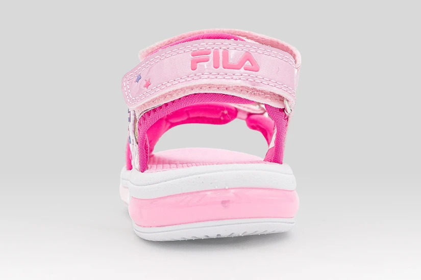 Fila Mermaid Velcro Lights Βρεφικά Σανδάλια Ροζ, Διάφορα Χρώματα