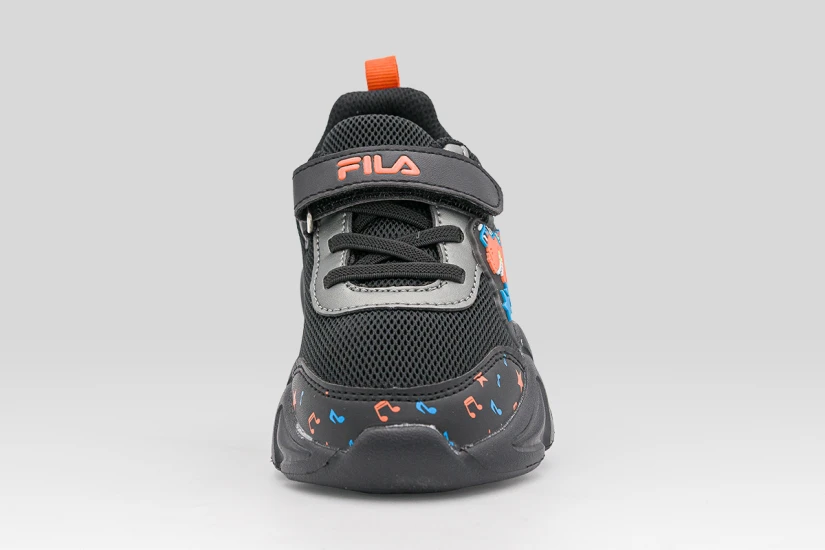 Fila Dino Velcro Lights Βρεφικά Sneakers Μαύρα, Διάφορα Χρώματα