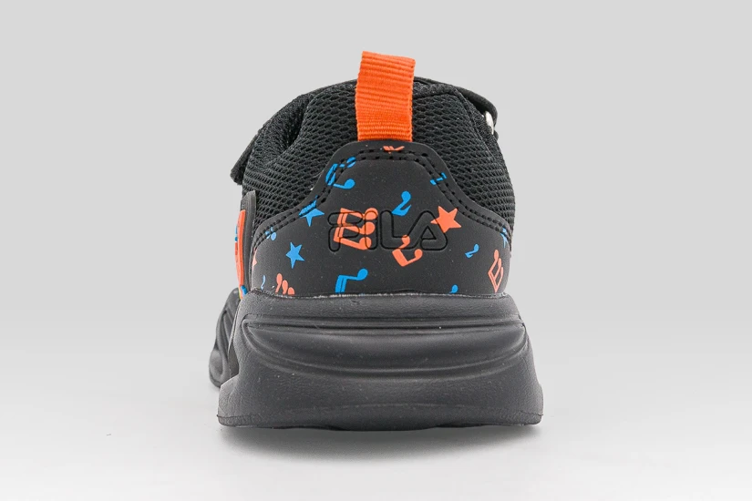 Fila Dino Velcro Lights Βρεφικά Sneakers Μαύρα, Διάφορα Χρώματα